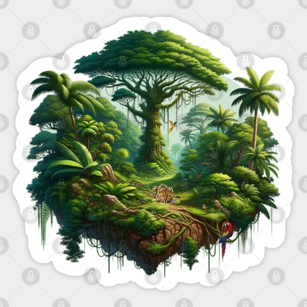 Rainforest Sticker by HolidayBug